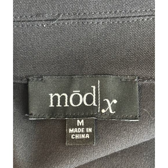 Mod X Utility Jogger Jumpsuit Stretch Medium Black Streetwear Modern - Picture 14 of 16